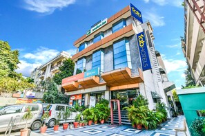 Majoituspaikan julkisivu