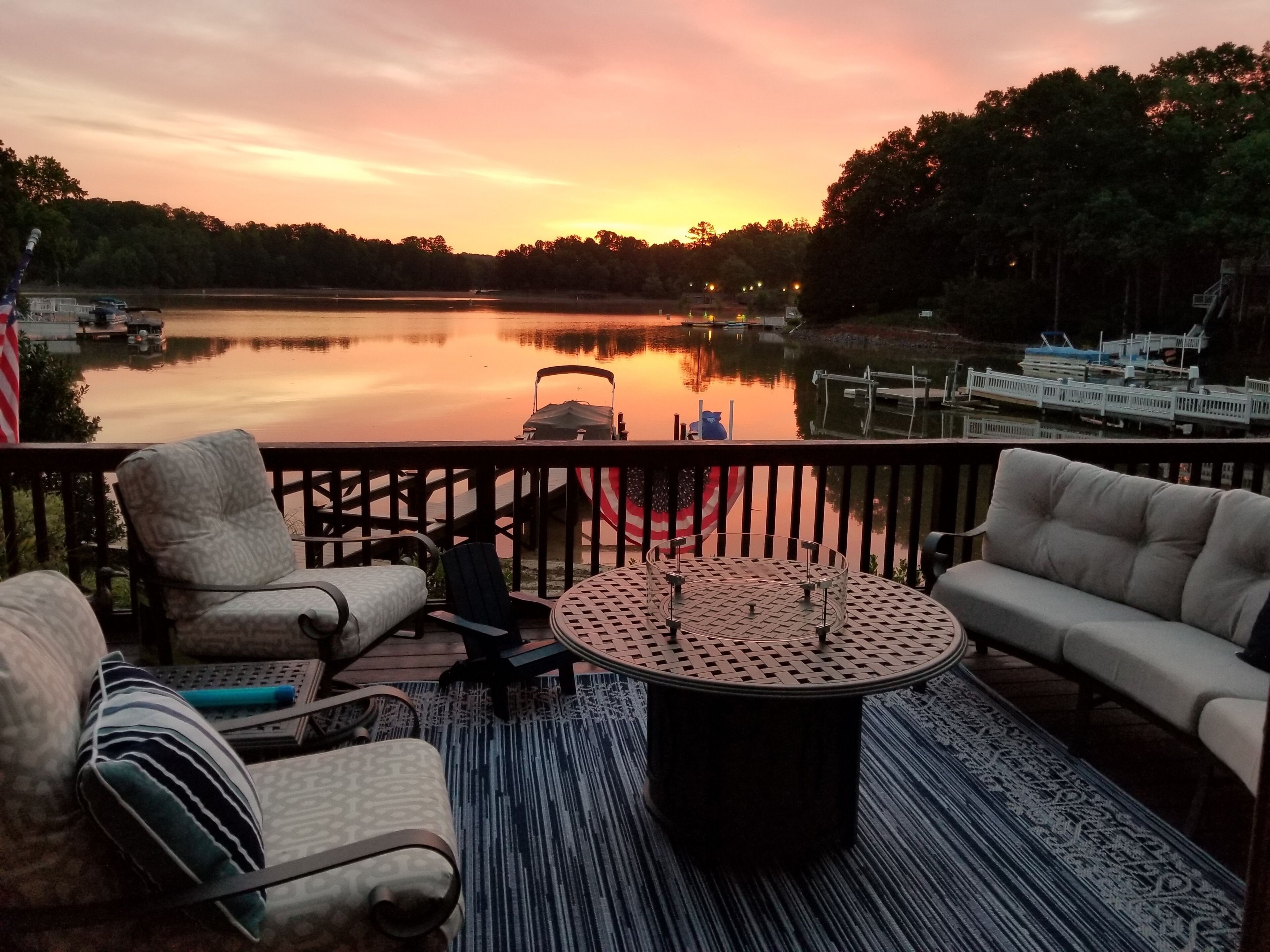Spectacular Views from back deck