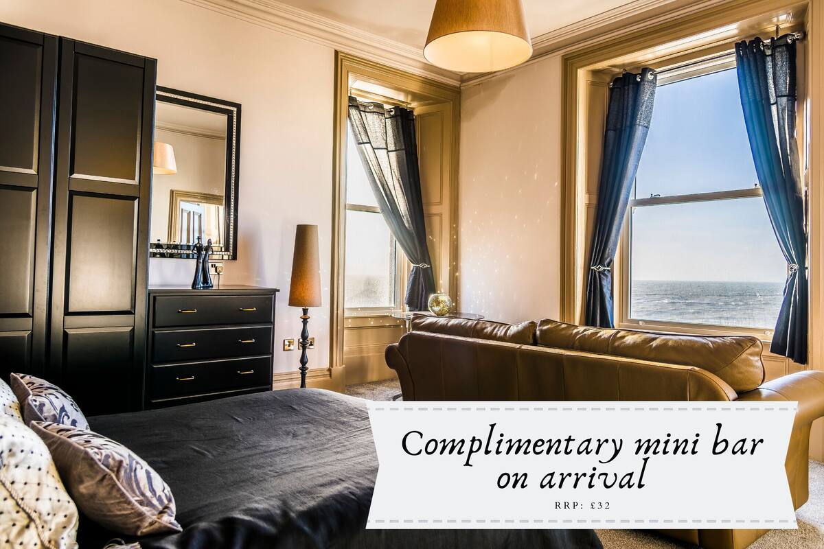Quarto casal conforto, suíte, vista para o mar | Diversos