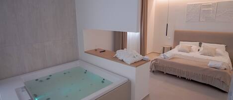 Luksussuite | Sengetøy i egyptisk bomull, sengetøy av topp kvalitet og dundyner