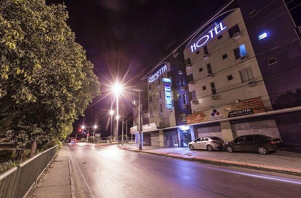 Façade de l’hébergement