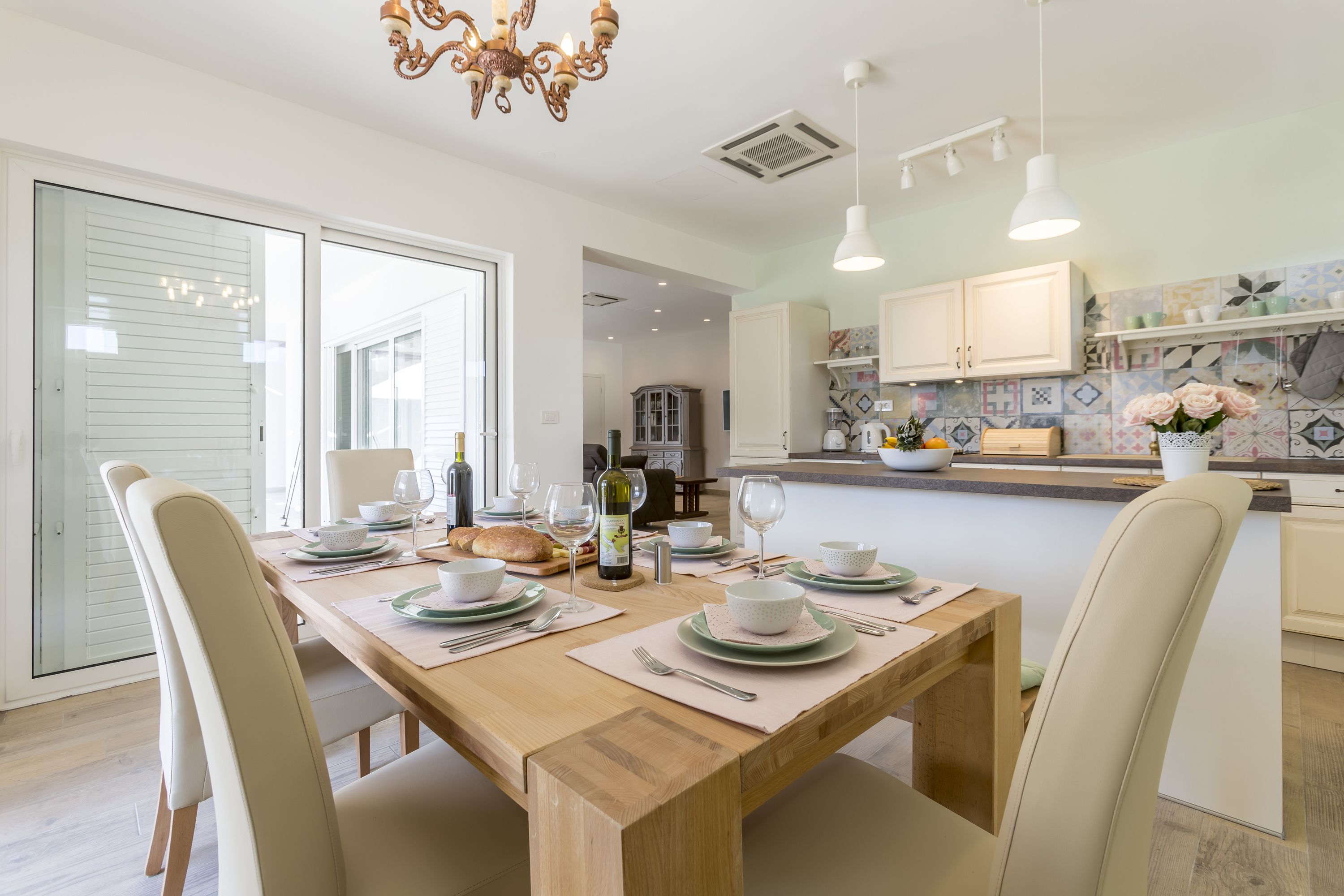 Villa, 4 Bedrooms, Private Pool | Private kitchen | Full-size fridge, oven, stovetop, dishwasher