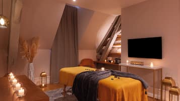 Couples treatment room(s), hot stone massages, deep-tissue massages