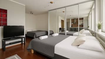 City Apartment, Sauna, Courtyard View | Individually decorated, individually furnished, desk, laptop workspace