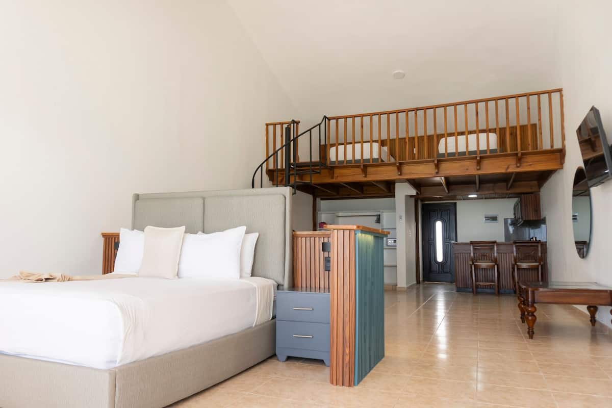 Apartment, Ocean View | 1 bedroom, down duvets, desk, blackout curtains