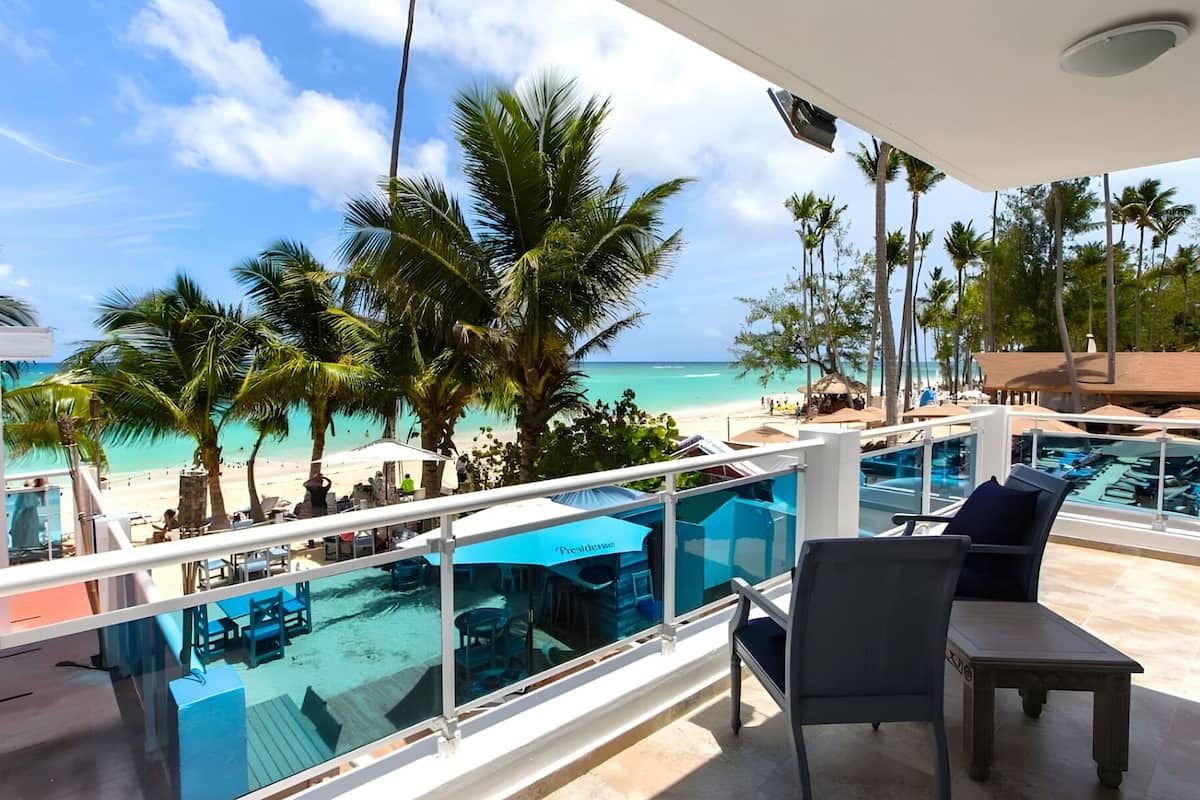 Premium Apartment, Ocean View | Terrace/patio