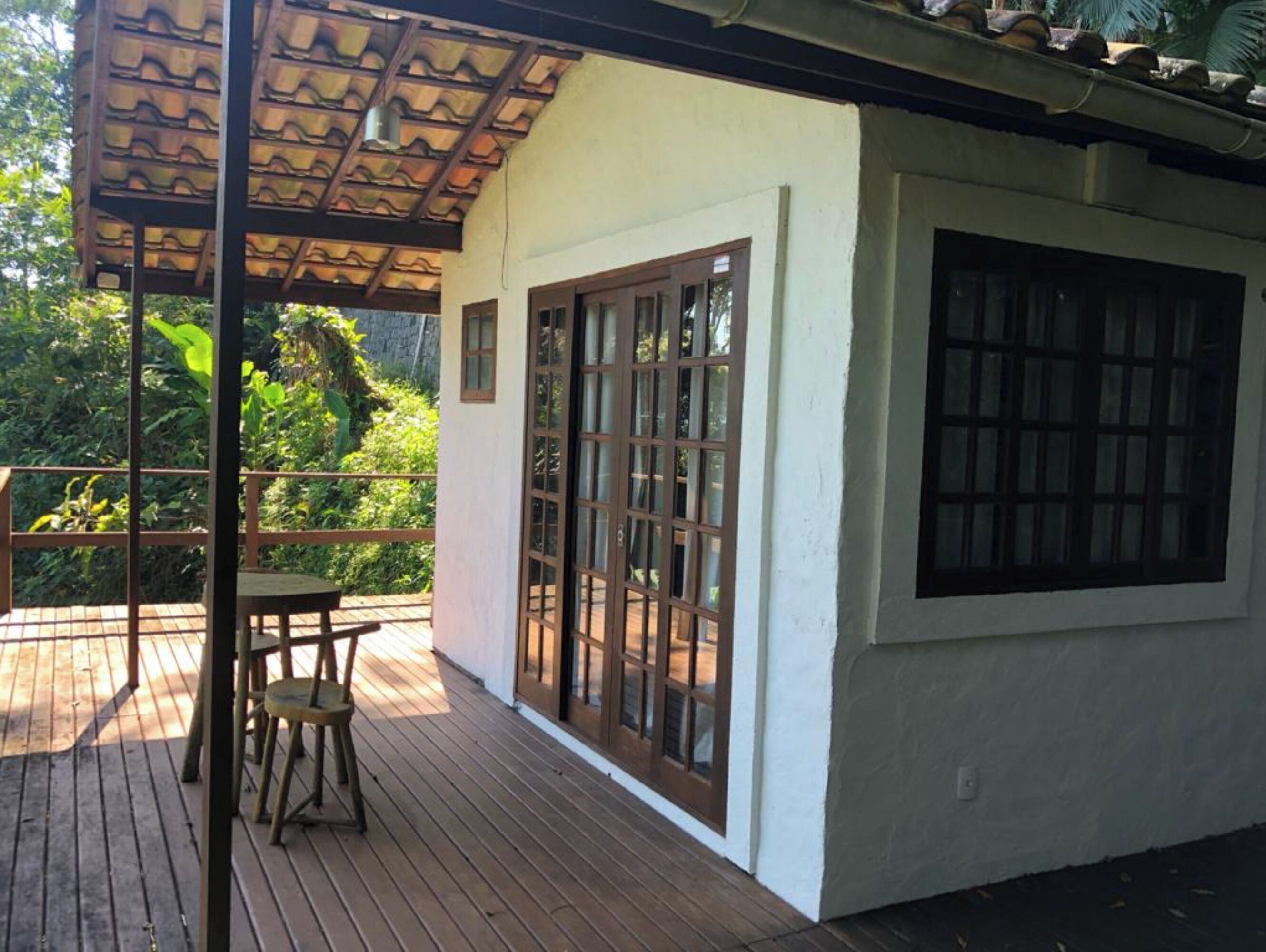 Quarto duplo conforto | Terraço/pátio