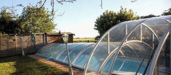 FeWo OstFerienhof RemlinPool, Sauna, Hot Pot