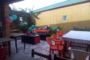 Terrace/patio - Residence Palace Hotel (Odienne)