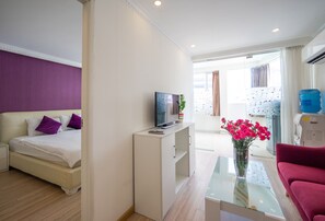 1 chambre, coffres-forts dans les chambres, fer et planche à repasser