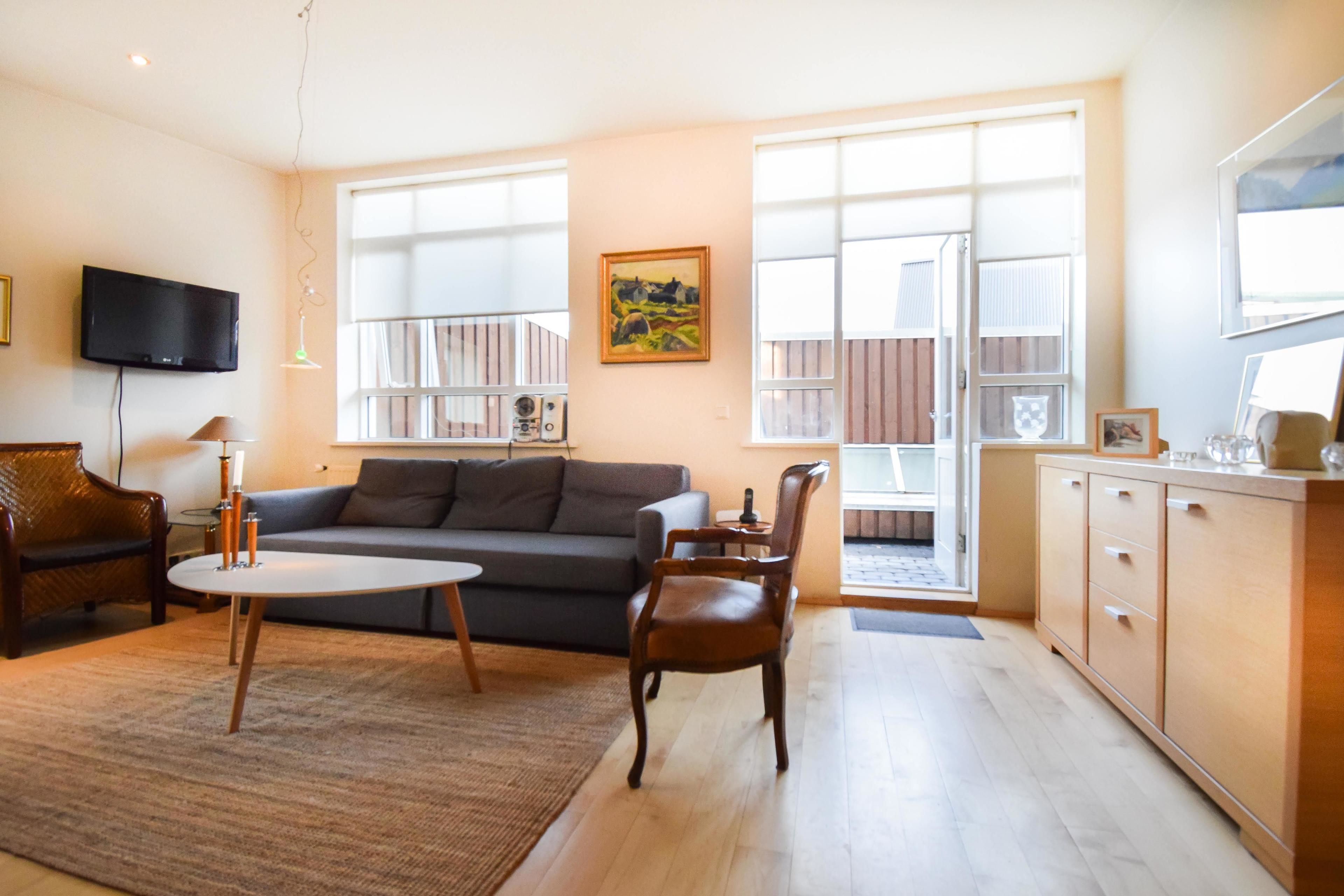 公寓, 1 间卧室 (141469) | 起居区 | 平板电视