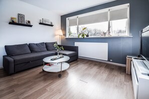 Apartment, 1 Bedroom (170039) | Living area | Flat-screen TV