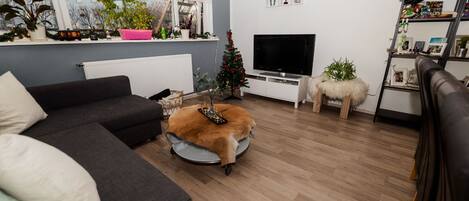 Apartment, 1 Bedroom (170039) | Living area | Flat-screen TV