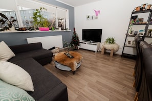 Departamento, 1 habitación (170039) | Área de sala de estar | Televisión de pantalla plana