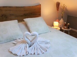 1 bedroom, iron/ironing board, travel crib, free WiFi