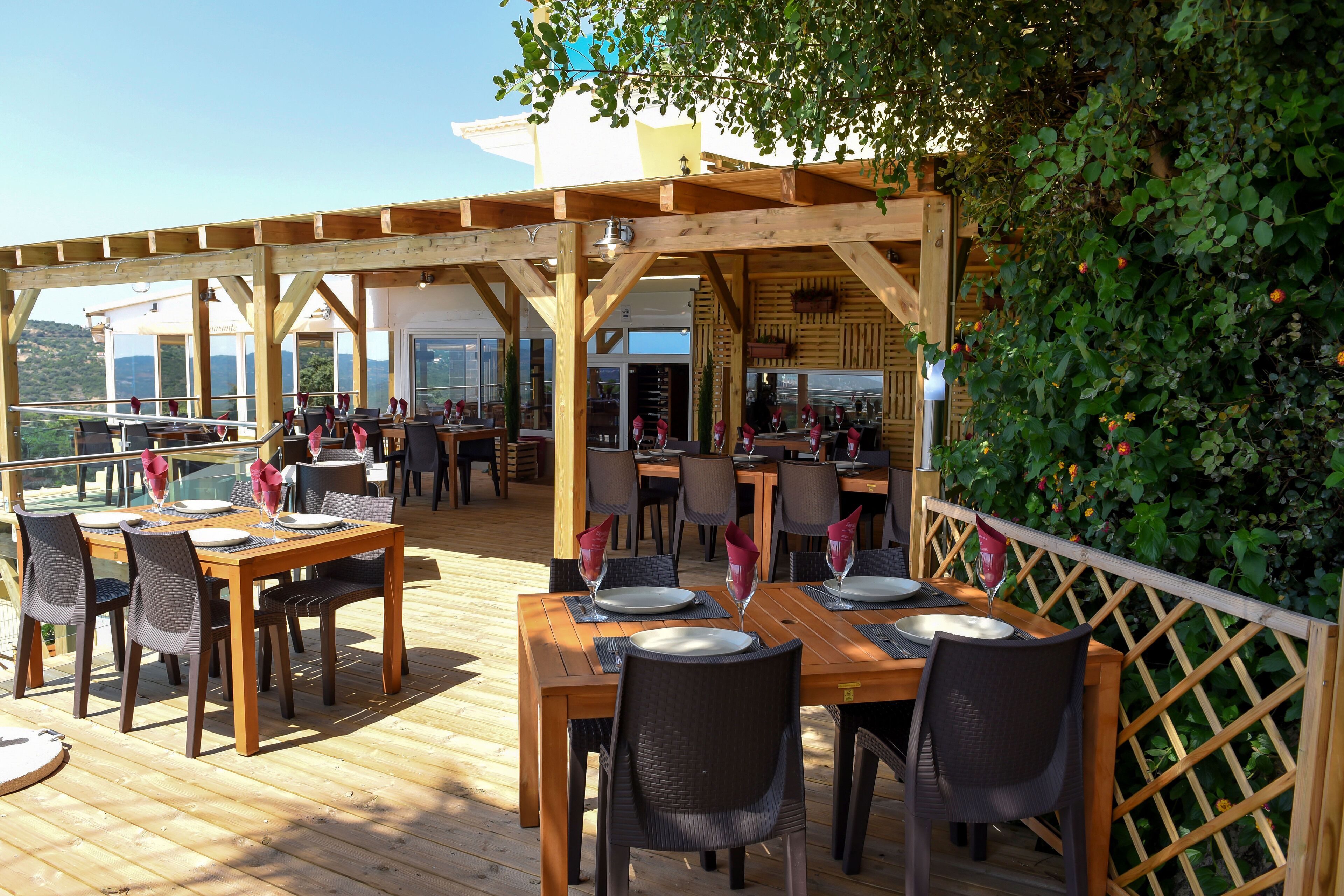 Lunsj og middag serveres, portugisiske retter