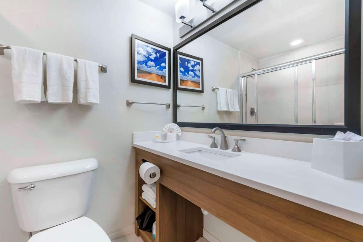 desk, laptop workspace, iron/ironing board, free wifi