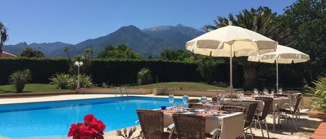 Lunch and dinner served