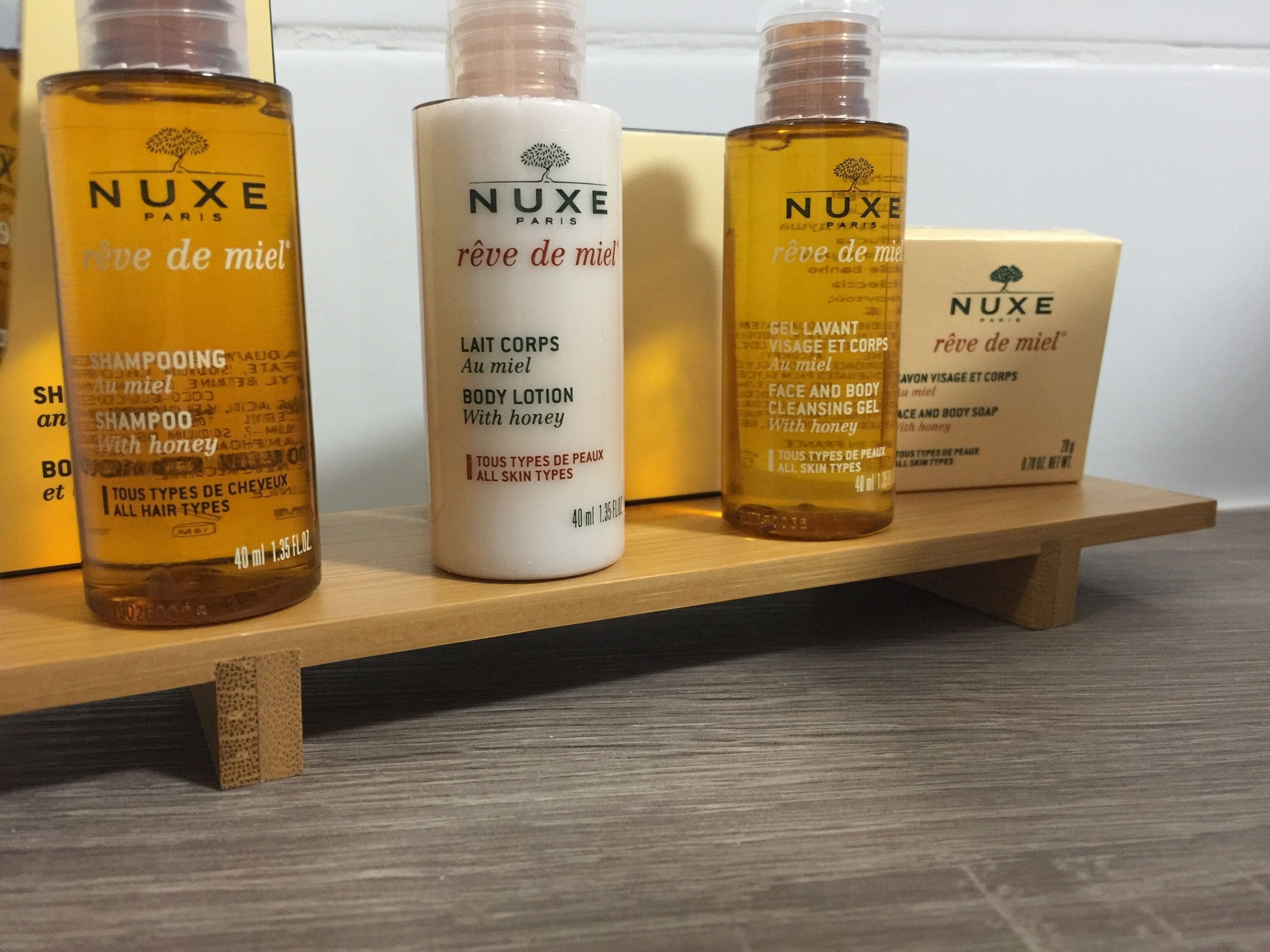 shower, rainfall showerhead, designer toiletries, hair dryer