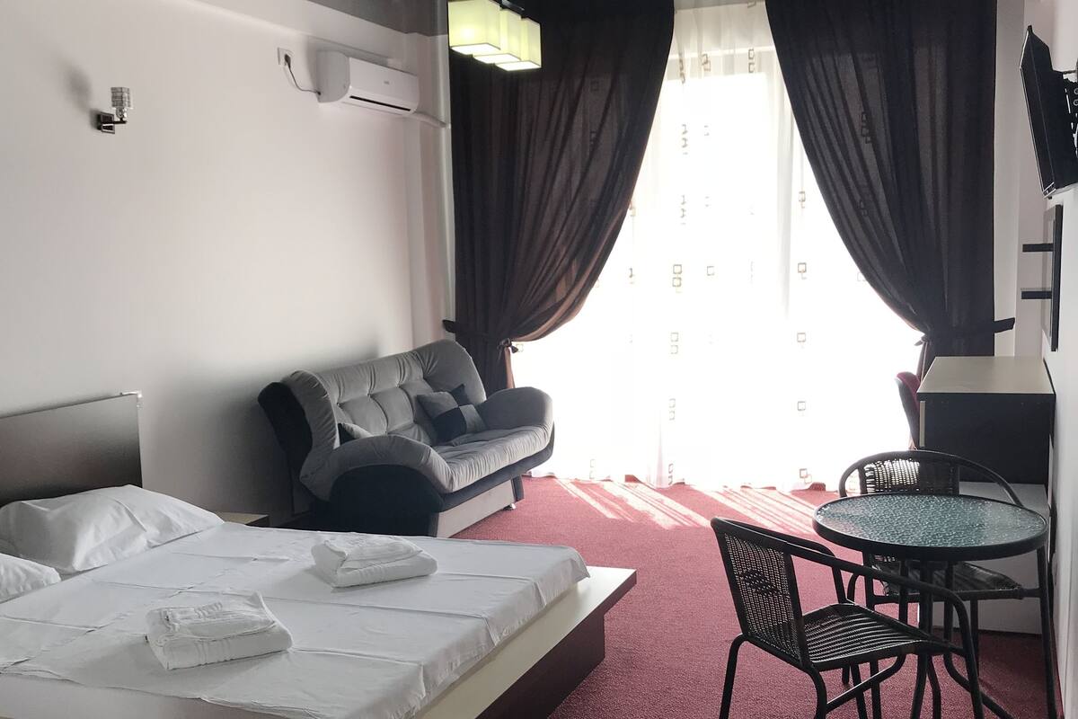 Chambre Triple, vue mer