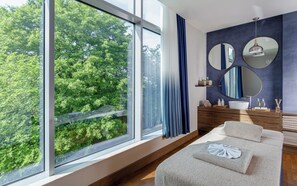 Salas de tratamiento para parejas, sauna y baño de vapor 
