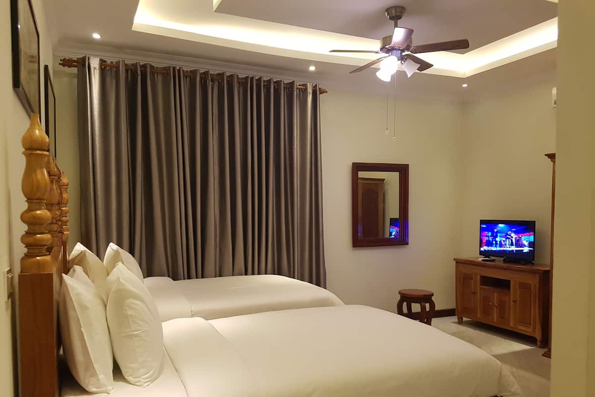 Villa Twin | In-room safe, desk, free WiFi, bed sheets