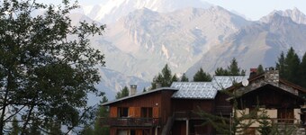 Les Arcs 1800: Chalet rental "Mélèzes" 