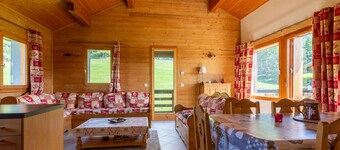 Les Arcs 1800: Chalet rental "Mélèzes" 