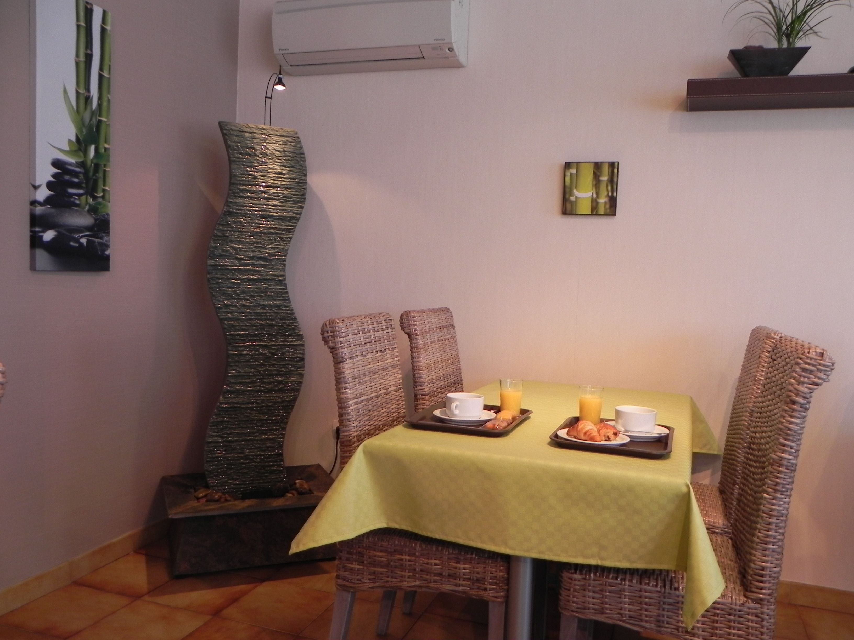 daily buffet breakfast (eur 11 per person)