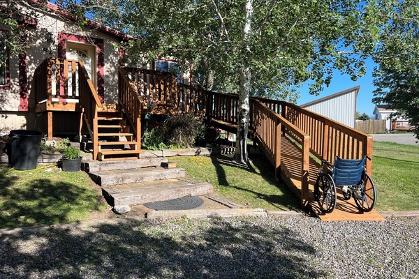 Àrea exterior de l'allotjament