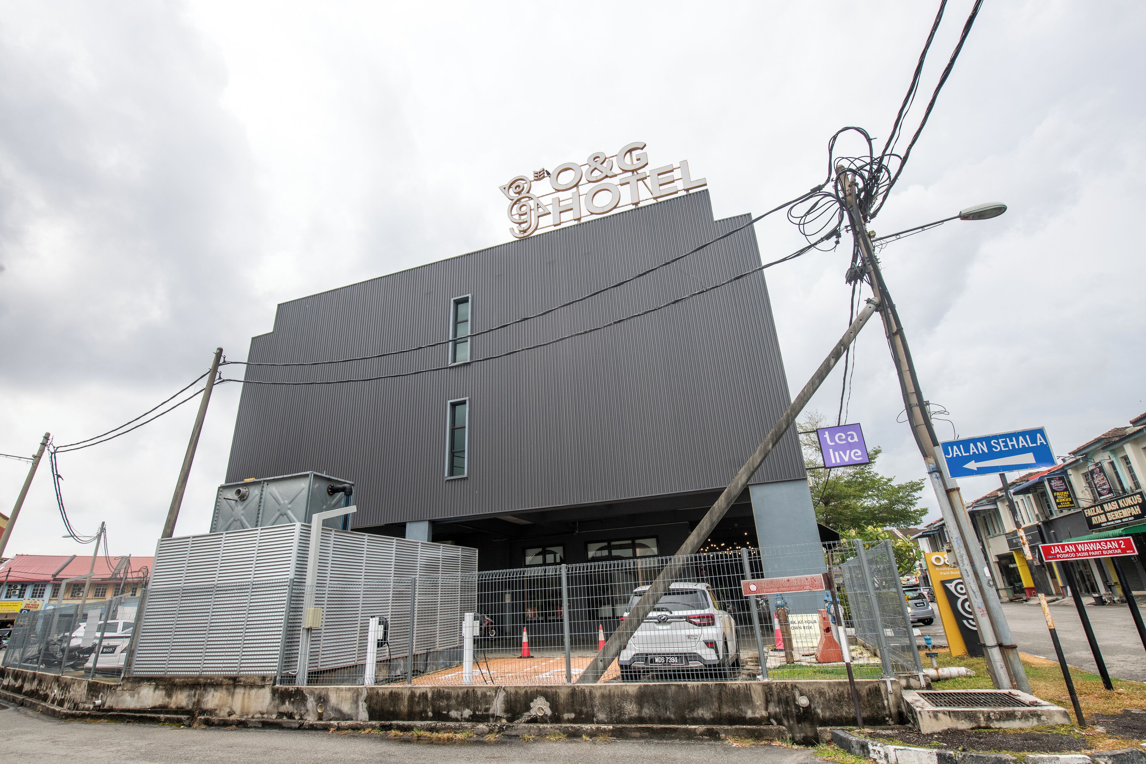 Overnattingsstedets uteområder