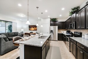 Condo, 5 Bedrooms | Living area - Windsor at Westside 18013 (Kissimmee)