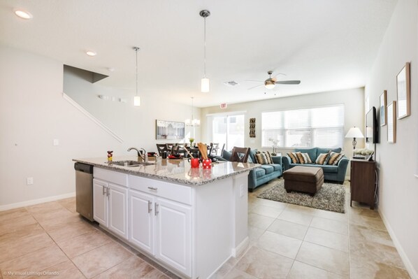 Townhome, 4 Bedrooms | Living area