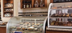 Indulge in a variety of sweet treats and specialty drinks at this inviting cafe.