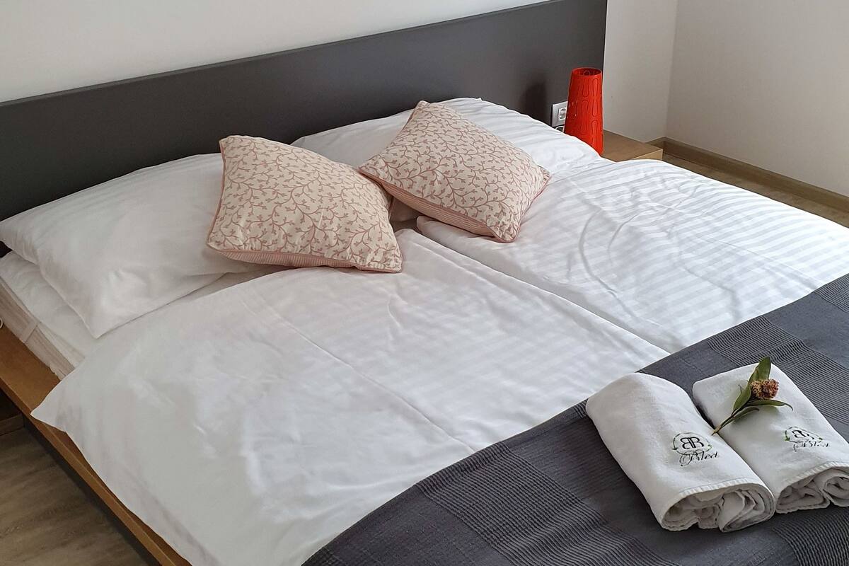 Deluxe Apartment, 1 King Bed with Sofa bed, Terrace, Mountain View | Premium bedding, down comforters, memory foam beds, in-room safe