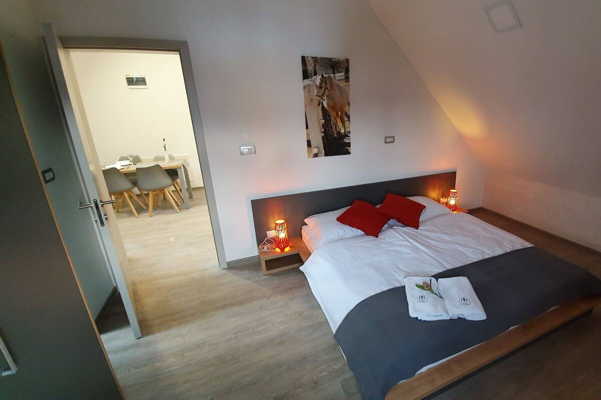 Deluxe Apartment, 1 King Bed, Balcony, Mountain View | Premium bedding, down comforters, memory foam beds, in-room safe