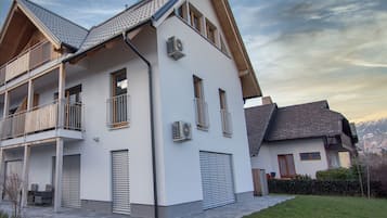 Front of property - evening/night