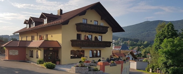 Façade de l’hébergement