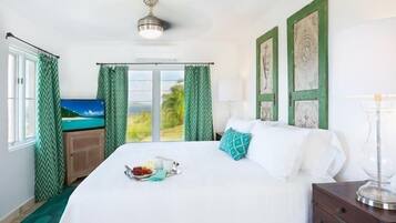 4 bedrooms, iron/ironing board, free WiFi, bed sheets