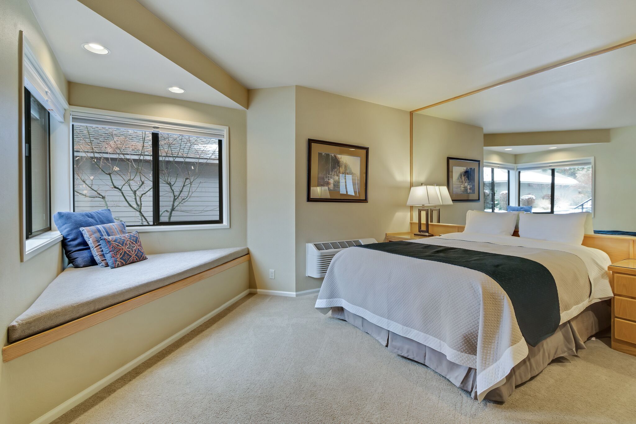 Private, hotel style suite in Bend with access to fitness center.