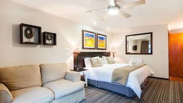 Quarto família | Cofres nos quartos, escrivaninha, cortinas blackout, Wi-Fi de cortesia