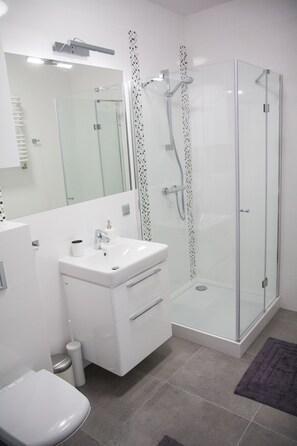 Towels, toilet paper