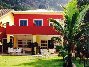 Pé na areia maravilhosa! segurança 24 h, 5 suites ar condicionado aquecedor wifi