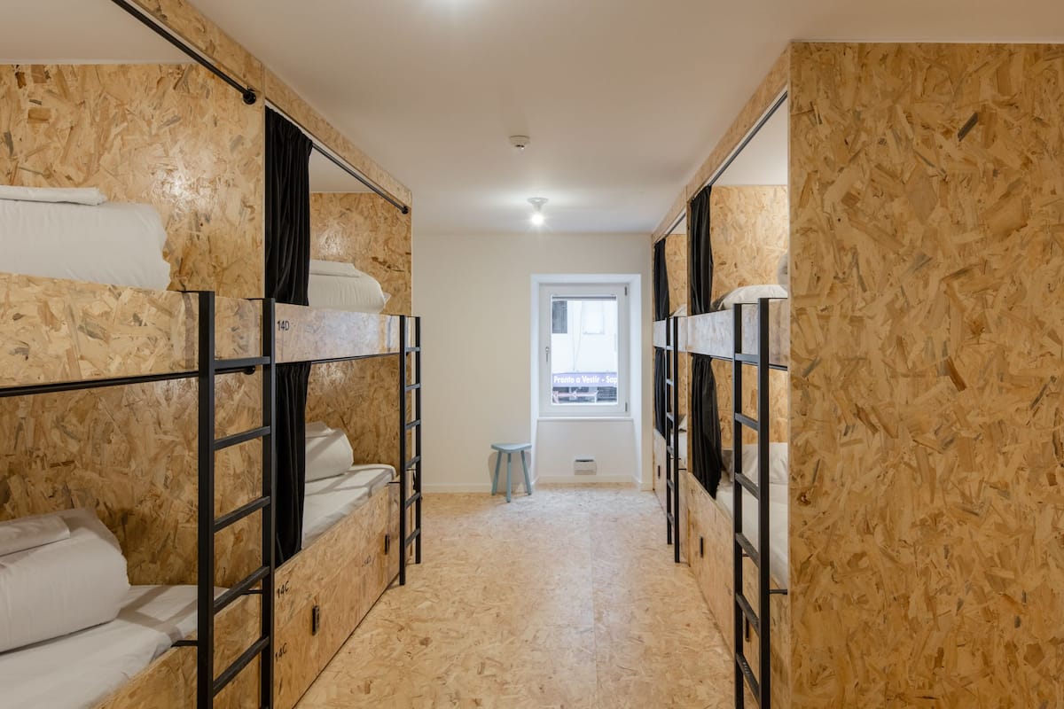 Felles sovesal (1 bed in 8-bed dorm) | Lydisolert, strykejern/-brett, wi-fi (inkludert) og sengetøy