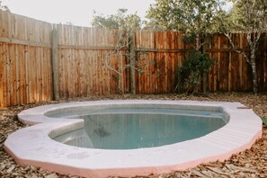 Blick von der Unterkunft