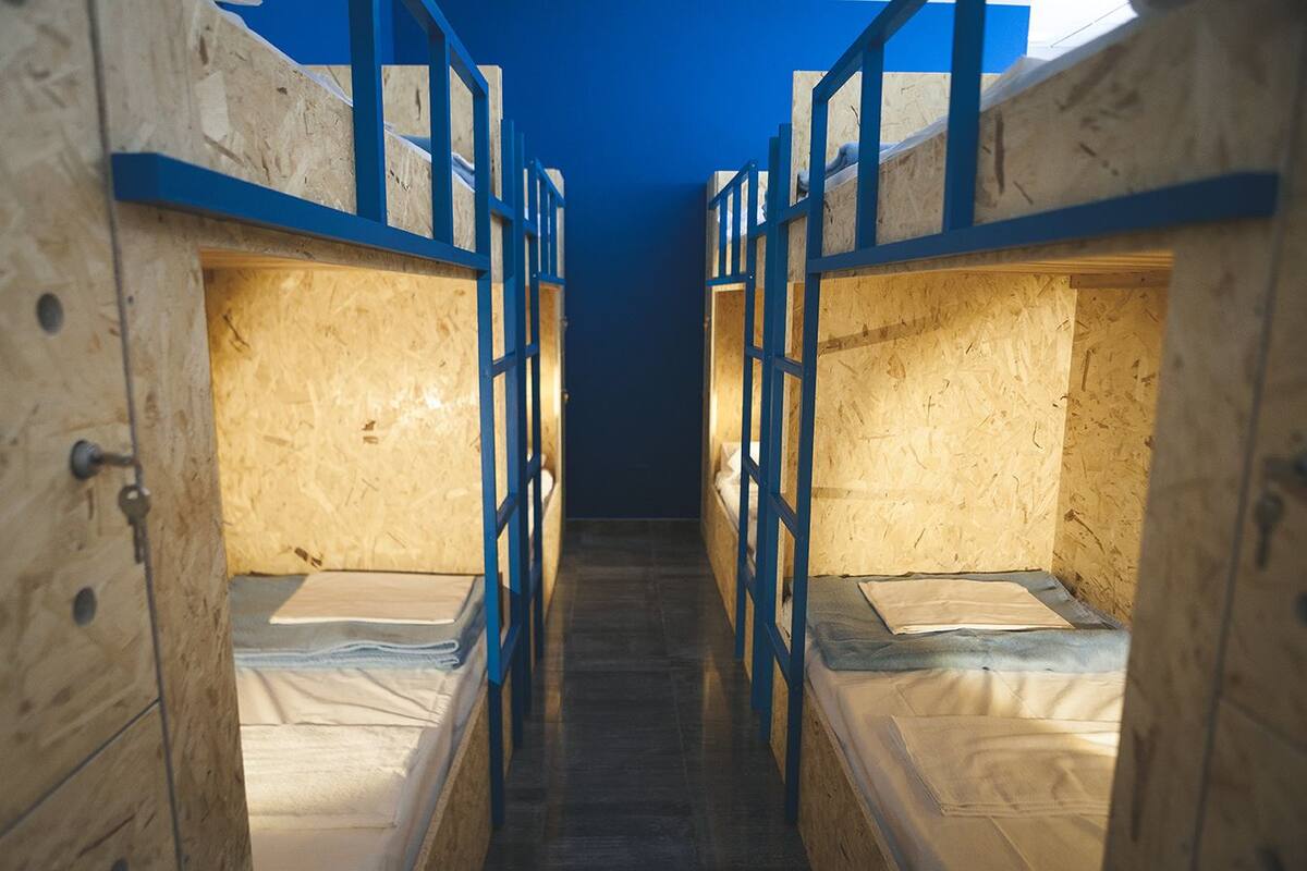 Shared Dormitory, Mixed Dorm, Shared Bathroom (1 bed in a 20-Bed Dormitory Room)