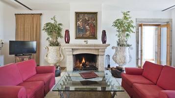 Sitteområde i lobbyen