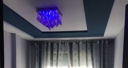 Luxurious apartment with flap with car