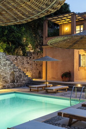 Pool - Spacious Secluded Villa With Magnificent Views Near Village (Kefalonia Prefecture)
