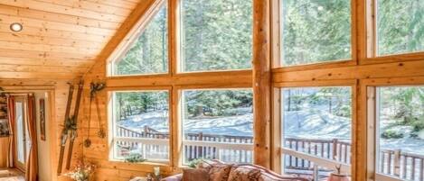 TV, fireplace, DVD player